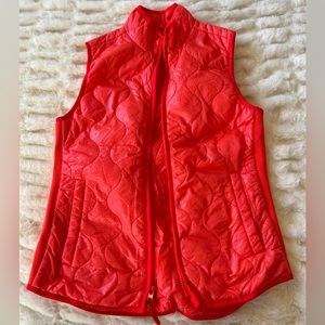 J. Crew Primaloft Vest, Coral